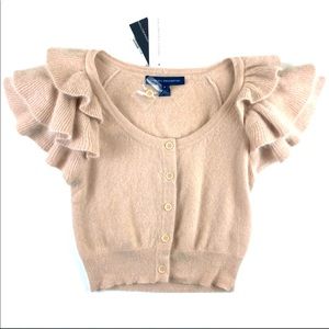 French connection Angora new with tags cardigan